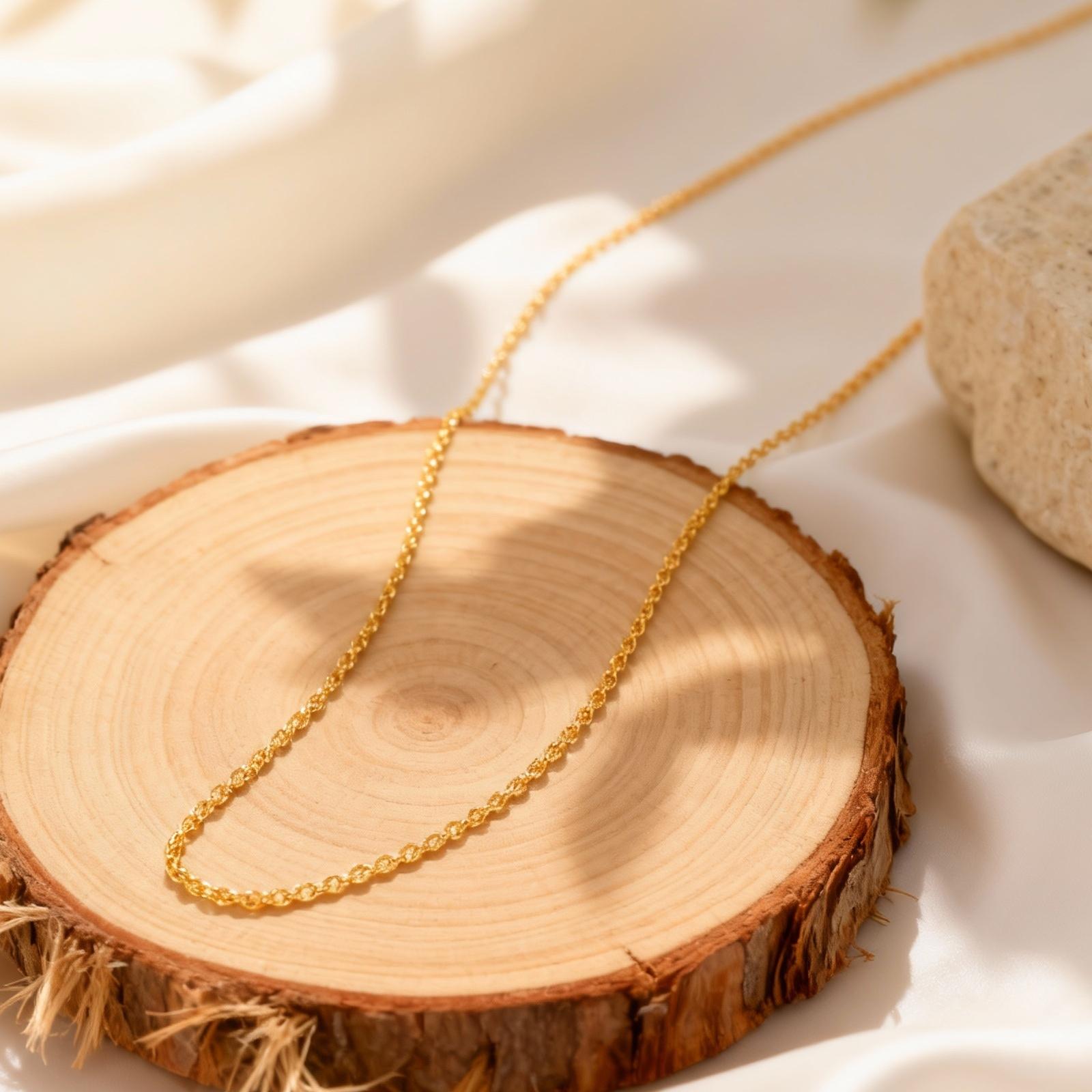 

Classic Link Chain Necklaces for Women,Round Snake Chain Necklace,Water Wave Necklaces,Fashion Daily Jewelry Gifts Wholesale 1pcs