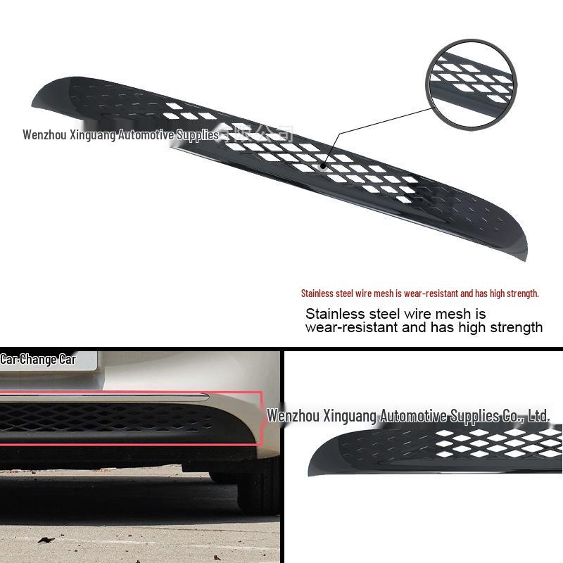 Black Carbon Fiber Anti-Insect Net for Wuling Bingo '24-'25 Front Windshield, Exterior Decor.