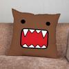 Cartoon Cute Domo-Kun Pillow Case For Home Bedroom Car Office Decoration Living Room Sofa Cushion Cover Suitable