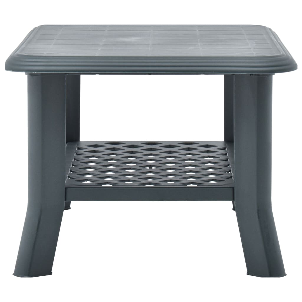 Green Coffee Table 90 x 60 x 46 cm Plastic