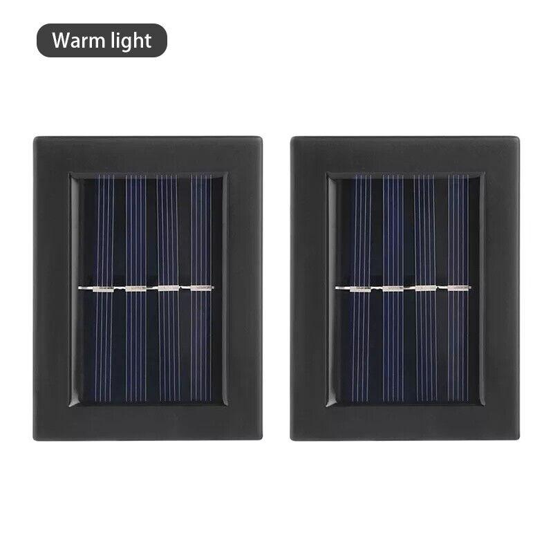 4xLED solární světlo Solární osvětlení Solární reflektor Venkovní zahradní světlo