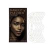 6 Stück Sexy Falsche Sommersprossen Gesichtstattoo Make-up Aufkleber Abziehbild Sommersprossen-Patch | Gold