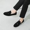 Fashion Men Casual Walking Shoes Slip on Fashion Loafers for Male Luxury Brand Dress Wedding Shoes 2025 New Arrival Men Handmade Flats