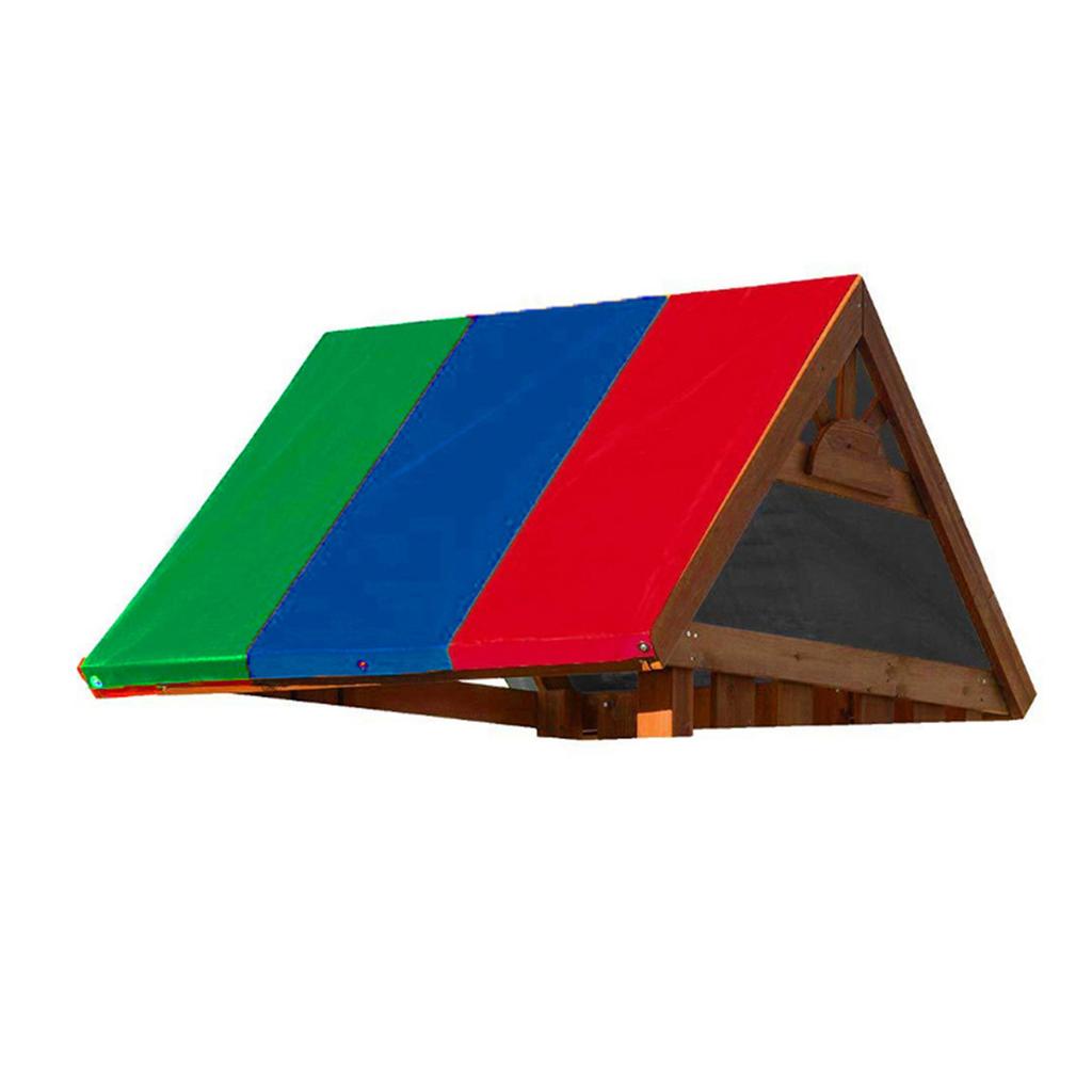 Sun Resistant Replacement Canopy Cover Suitable For Outdoor Playgrounds Backyard Swing Sets Windproof Dustproof Shelter