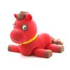 Cartoon Red Horse Figurine 2026 Year of The Horse Mascot Ornament 3D Printed Horse Fidget Toy Chinese New Year Decoration