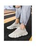 Men's Autumn Breathable Mesh Sneakers Trendy Lightweight Knitted Running Shoes Casual Sports Walking Footwear