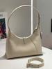 2025 Korean Style Genuine Leather Underarm Bag - Women's Versatile Fashionable Crescent Baguette Handbag