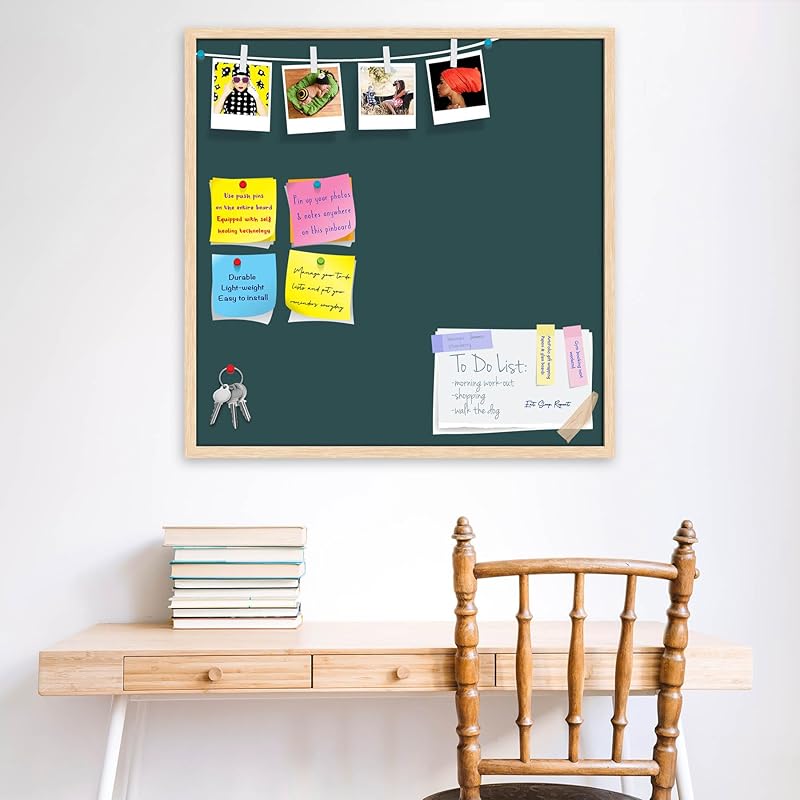 

Artzfolio Greys Family Dark Slate Gray Colour | Bulletin Board Notice Pin Board | Vision Soft Board Combo With Thumb Pus 11 серый