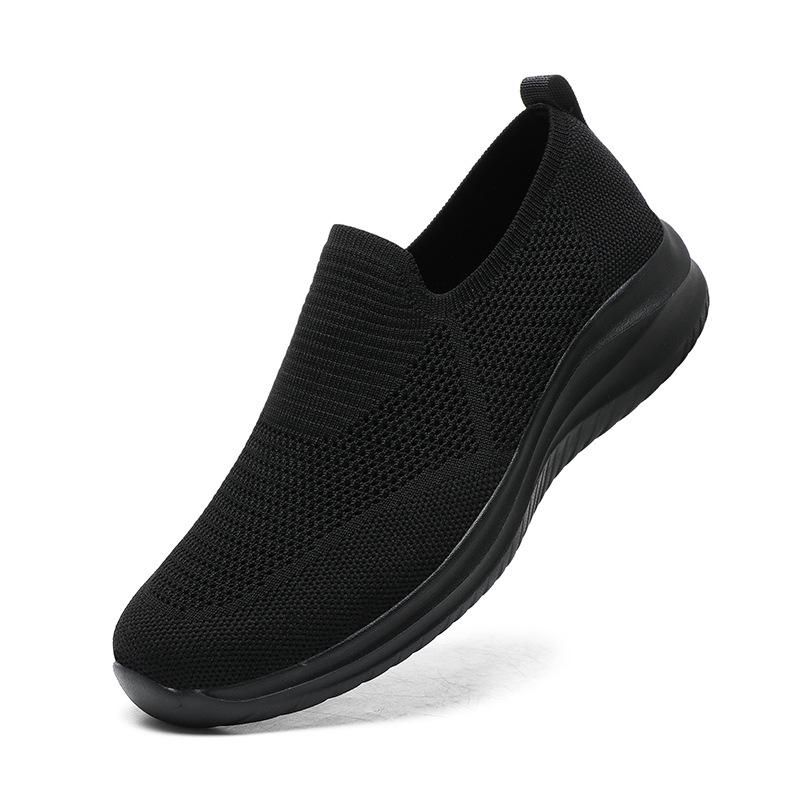 Shoes summer new casual shoes sports single shoes fly knitting
