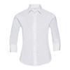 Russell Collection Womens/Ladies Stretch Fitted 3/4 Sleeve Shirt