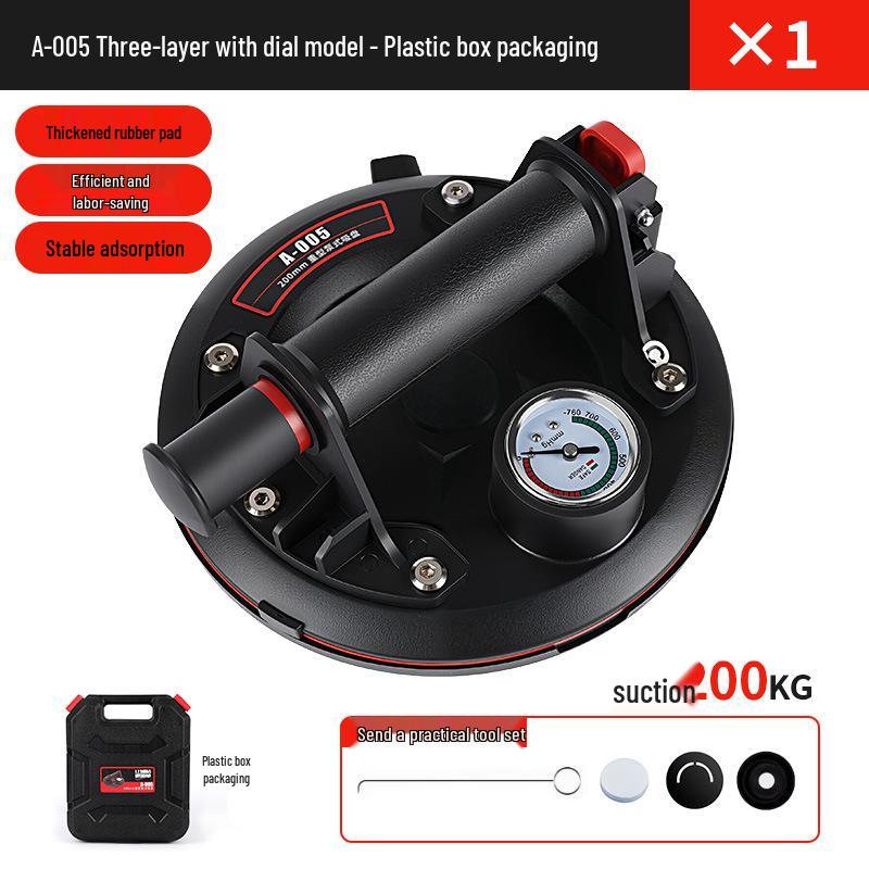 Heavy-Duty Vacuum Suction Cup Tile & Glass Installer Tool