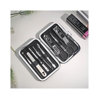 Three Seven Nagelknipser (TS-377C SCHWARZ)/Nagelpflegeset