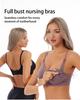 Större Storlek Sömlös Frontknäppning Bygelfri Amnings-BH för Gravida och Ammande Kvinnor