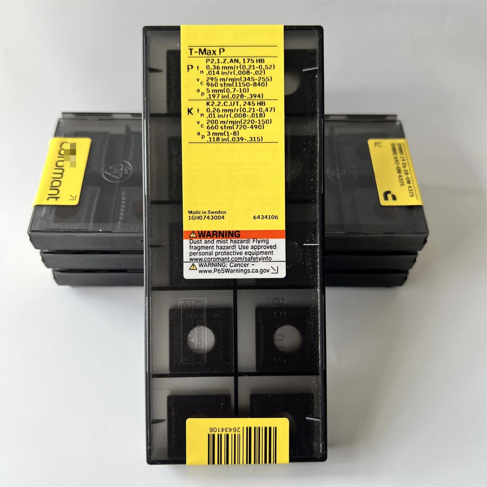 

SNMG190608-QM 4325 / Industrial indexable Carbide Inserts 10 Pcs