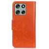 For Motorola Moto G56 5G Case Nappa Texture Split Leather Wallet Phone Cover