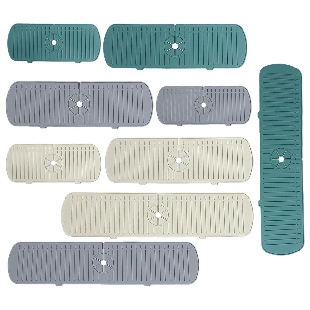 Satın alın Silicone Faucet MatFaucet Handle Drip Catcher Tray MatSink