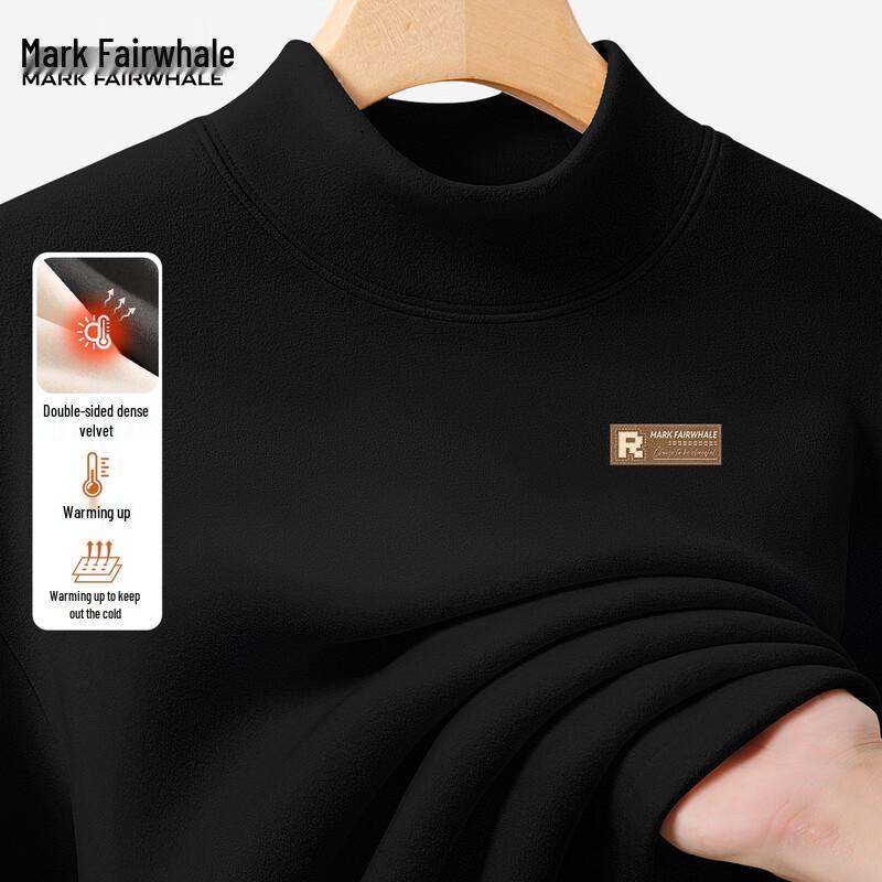 

Mark Fairwhale Мужская термофутболка с длинным рукавом и воротником-стойкой M
