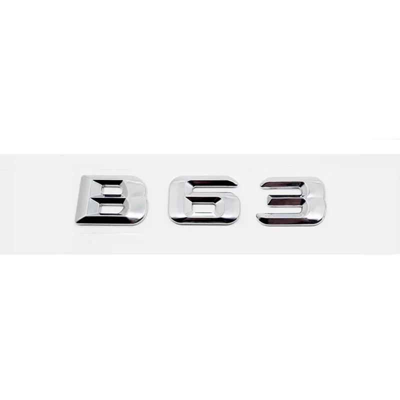 BKS2 Car Letter Sticker Rear Badge Embedding Emblem For Mercedes Benz B Class B35 B45 B63 B180 B200 B220 B250 B260 B300 Decoration