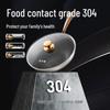 COOKER KING 30cm Multi-layer Stainless Steel Non-stick Wok