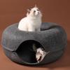 Cats Tunnel Interactive Play Toy Cat bed Dual Use Indoor Toys Kitten Exercising Products Pet Cat Training Toy