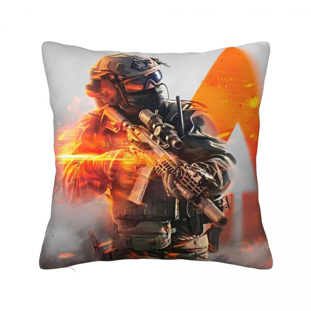 New Battlefield 6 Game Funny Pillow Cover Vintage Pillow Case For Wedding Party Home Decor Cushion Cover Polyester Pillowcases