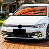 Dla Volkswagen Golf 8 MK8 GTI R-Line 2021 2022 2023 2024 Samochodowy Zestaw Modyfikacji Nadwozia Styl Fang Przedni Zderzak Nóż Powietrzny