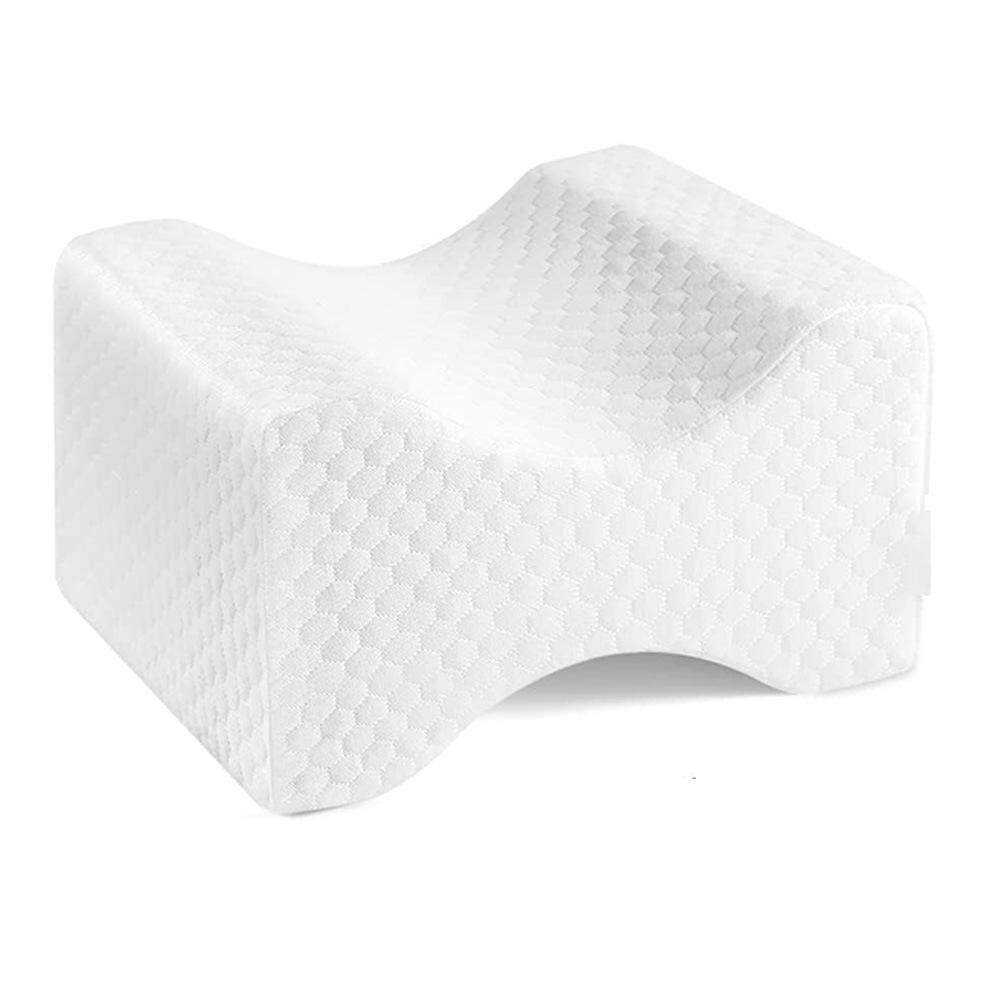 Ergonomic Memory Foam Knee Pillow for Pressure Relief and Pregnancy Support