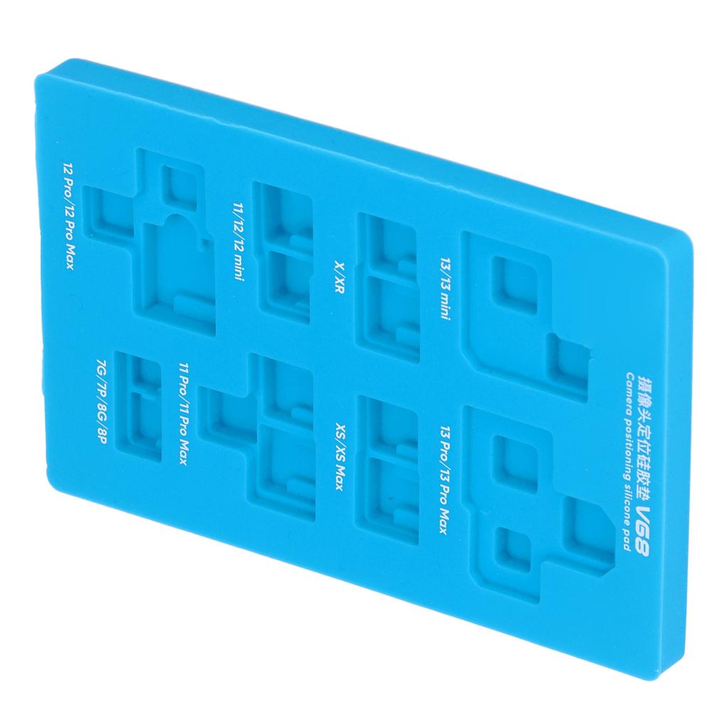 Camera Positioning Silicone Pad High Temperature Resistant Rear Camera Repair Installation Mold for IOS