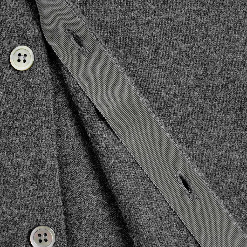 CDG Kawakubo Japanese-Style Heart Knit Crewneck Cardigan - 100% Wool, Double Mood Design, Couple Style PLAY Cardigan.
