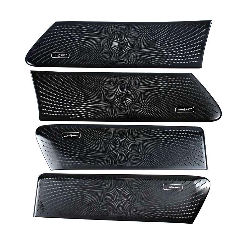 Xpeng X9 Speaker & Light Dustproof Cover Set for Front Hood and Door Panels - Compatible with 24 Models