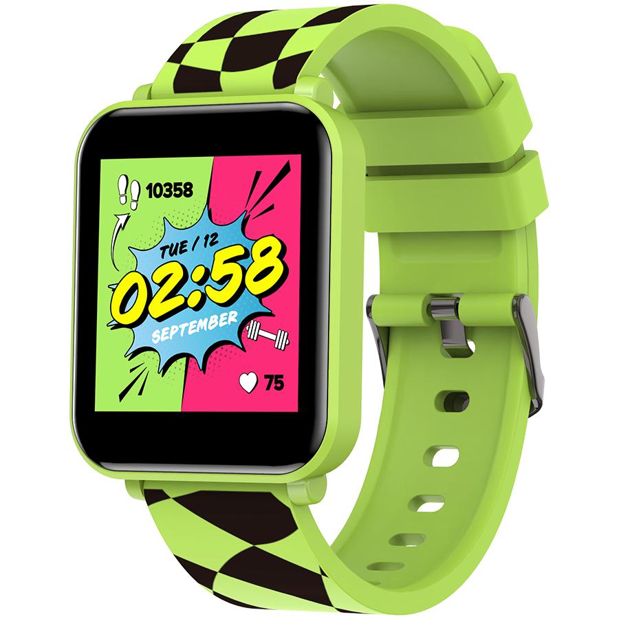 Canyon Smartwatch for Kids Joyce Kw-43 Dual Bt Music Green