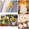 20pcs Golden Ball Dried Flowers Preserved Flowers Home Decoration Natural Dried Flowers