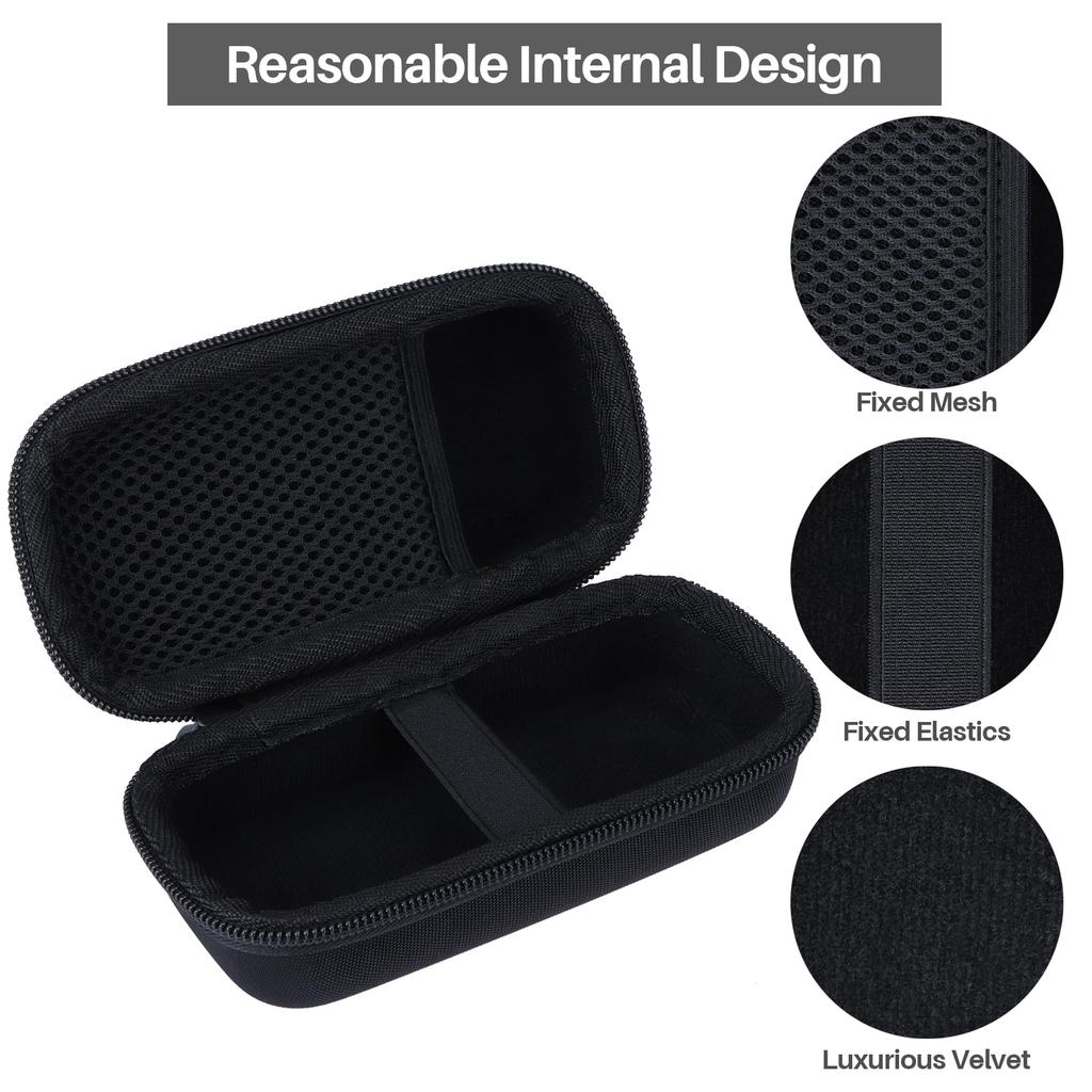 Lebakort Storage Case Compatible with Zoom H1 EssentialH1n Handy Recorders