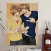 Love Stage BL Anime Wall Tapestry Izumi Sena  Ryoma Ichijo Scene Wall Hanging for Yaoi Manga Fans Bedroom  Dorm Decor