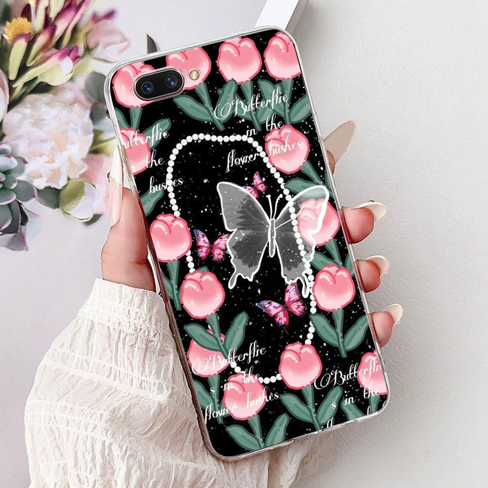 For OPPO A3S Case CPH1803 Soft Slim Fundas Cute Cartoon Cover For Oppo A5 AX5 CPH1809 OppoA3s Phone Cases Oppo A3 s A 3s Coque