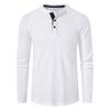 Men's Hedging Print Round Neck Loose Casual Long Sleeves Top