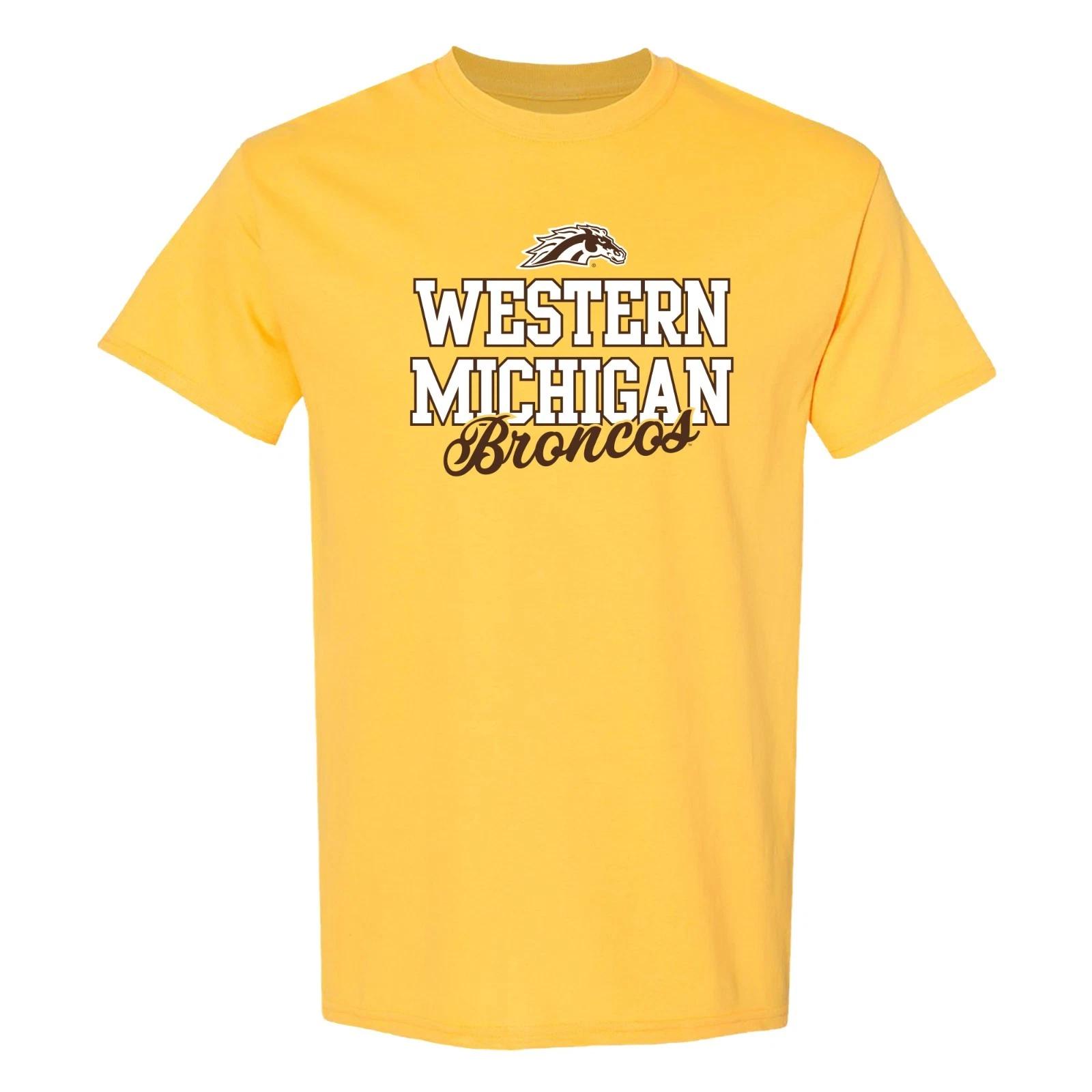 Western Michigan Broncos Fresh Script T-Shirt 3XL