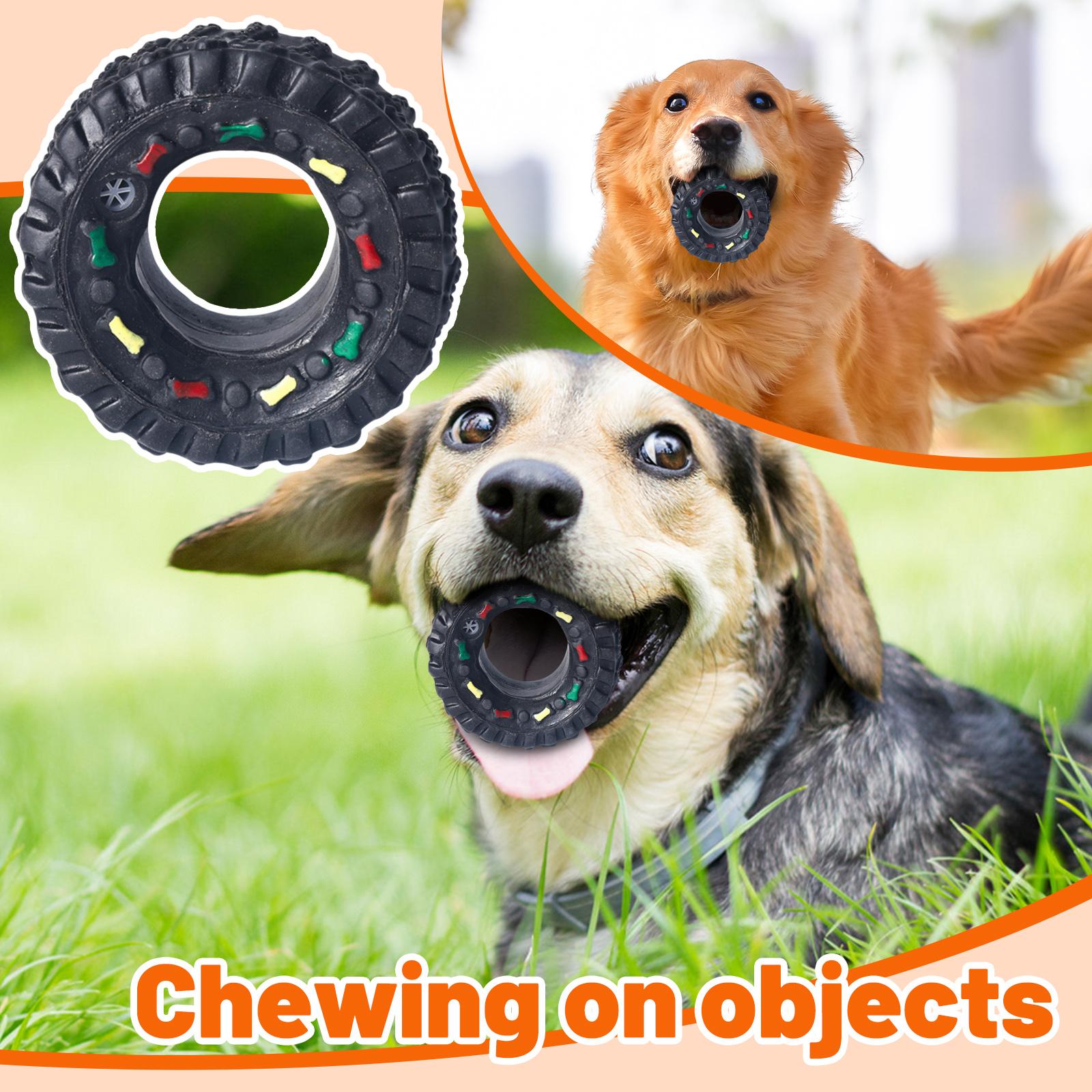 

Tires, Dog Toys That The Canine Teeth From Damage, Tires Used To Prevent Dogs From Gnawing, Super Chew Toys, Toys Specially Designed For Dogs. One Size чорний