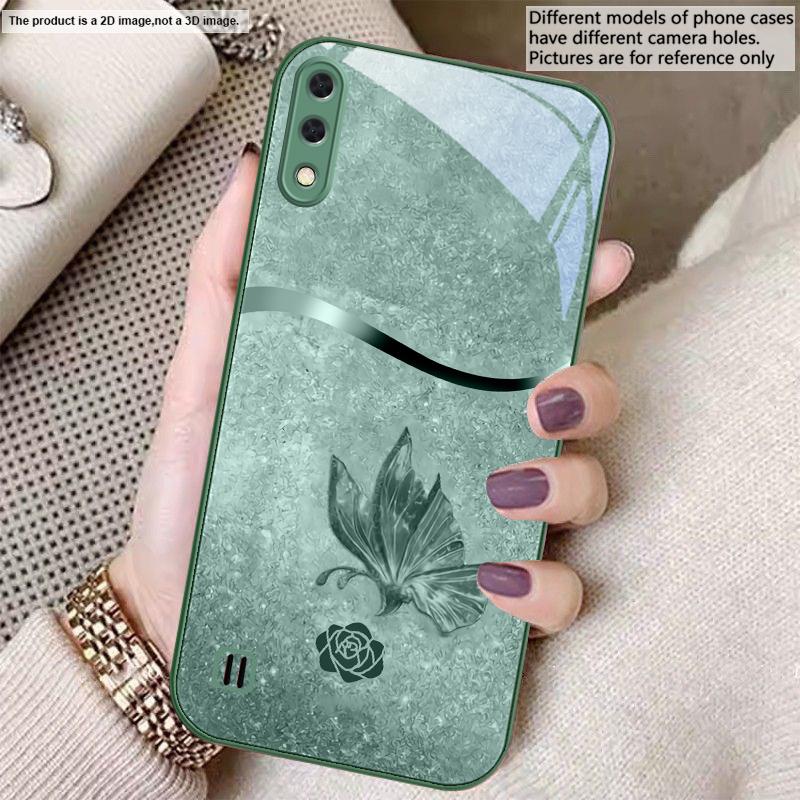 Full of Eastern Elegance For Samsung A01 02 A03 Core 04 05 06 10 12 A13 14 5G 15 16 M02 12 Note 8 9 10 20 Glass Ultra Phone Case