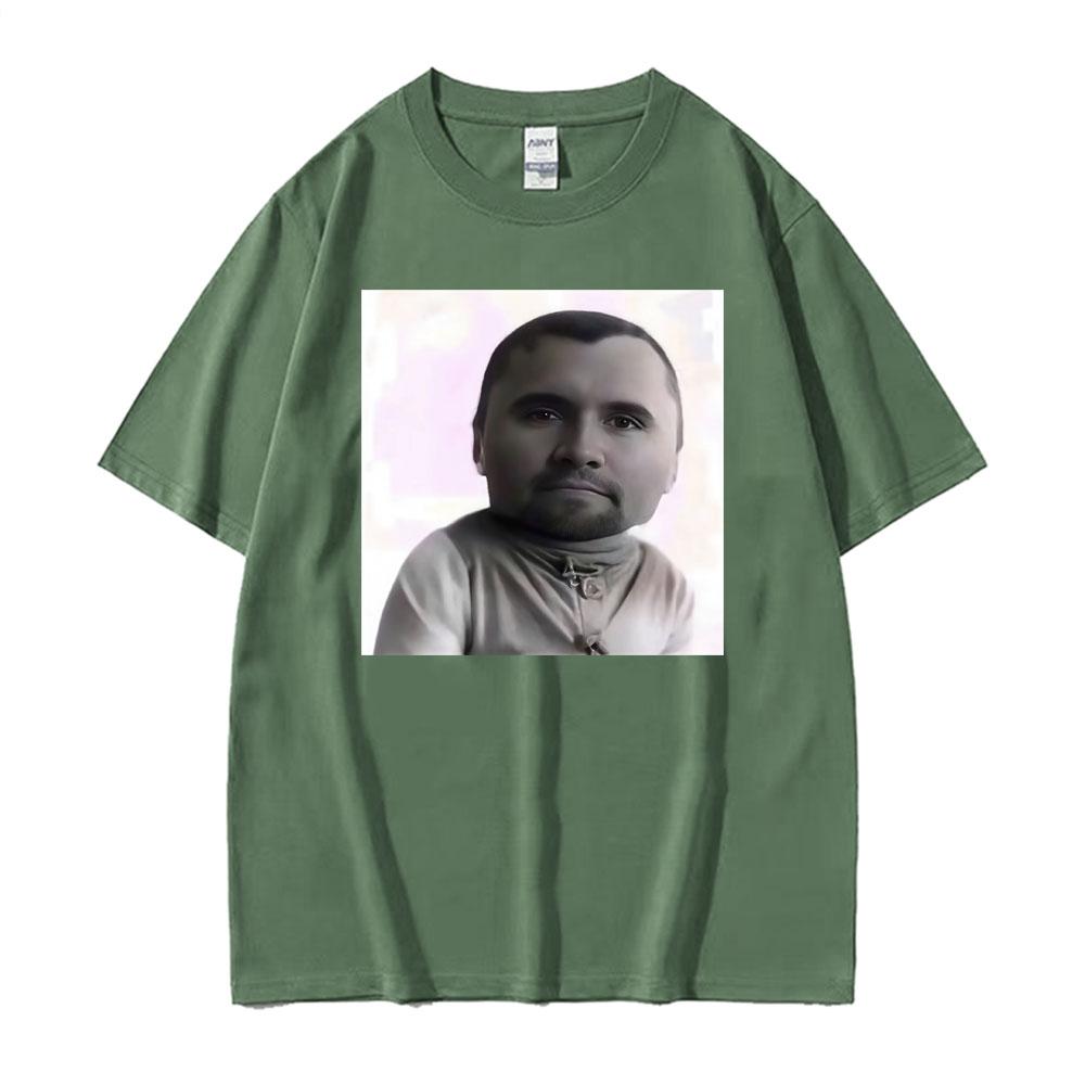 Funny Charlie Kirk Baby Face Meme Graphic Tee Shirt Unisex Women Fashion Classic Short Sleeve Tshirt Oversized 100 Cotton T Shirt