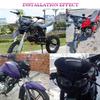Racing Headlight Motorcyle Dual Head Lamp Led Fairing Light for Dirt Pit Bike ATV Hi Lo Beam Universal Motorbike 4 Eyes Headlamp