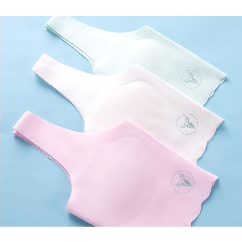 Teenage Girls Student Kids Training Bra With Built In Chest Pad