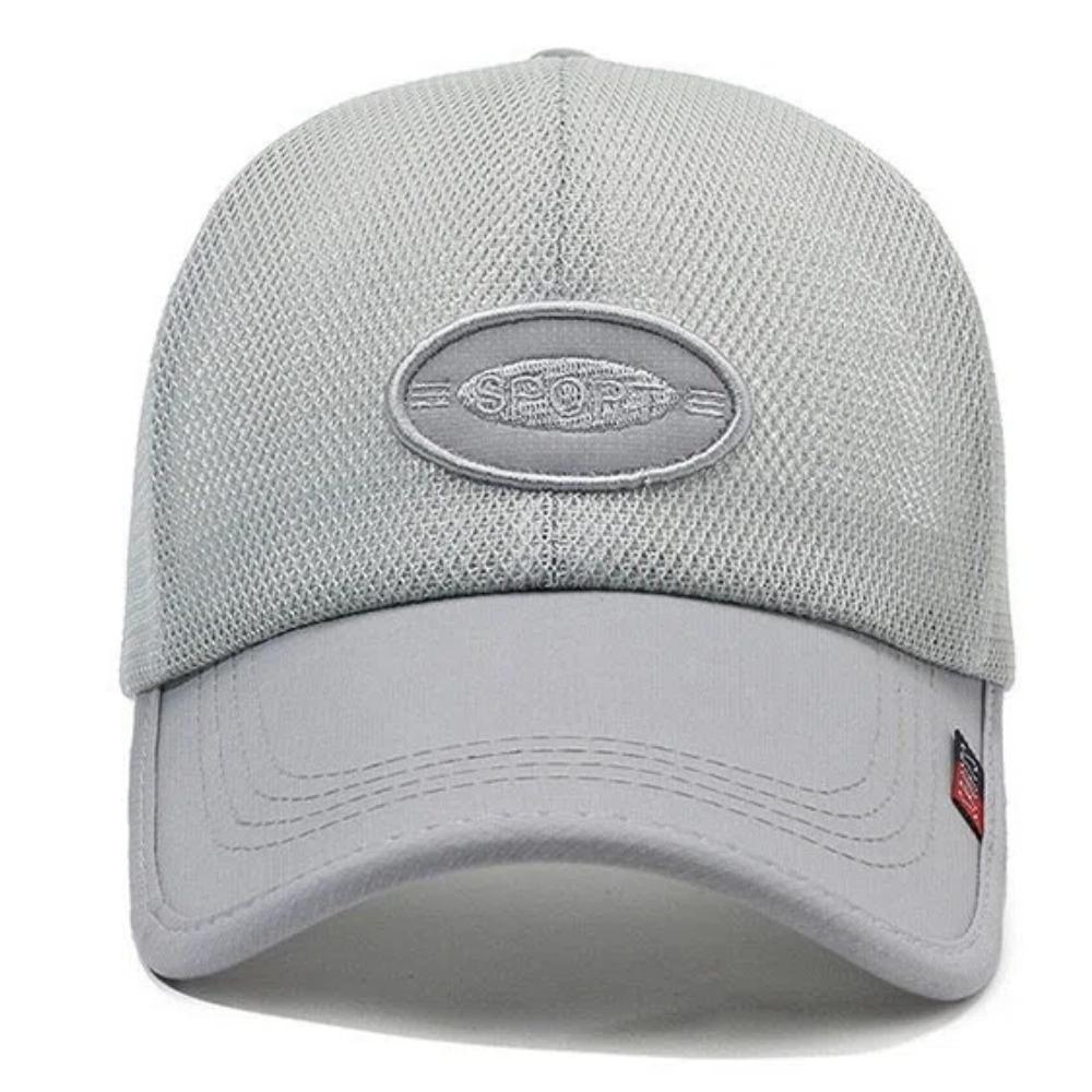 New Style Unisex Long-Brim Mesh Baseball Cap Breathable Sun Protection Trucker Hats For Men Female Outdoor Hiking Sports Caps