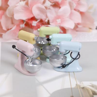 1:12 Dollhouse Miniature Kitchen Modern Mixer Model Furniture Accessories Toys