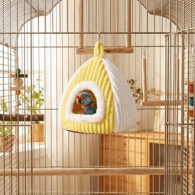 Bissfester Wintervogelhaus Warme Vogel-Hängehängematte Vogel-Schlafnester Haustier-Lebensraum