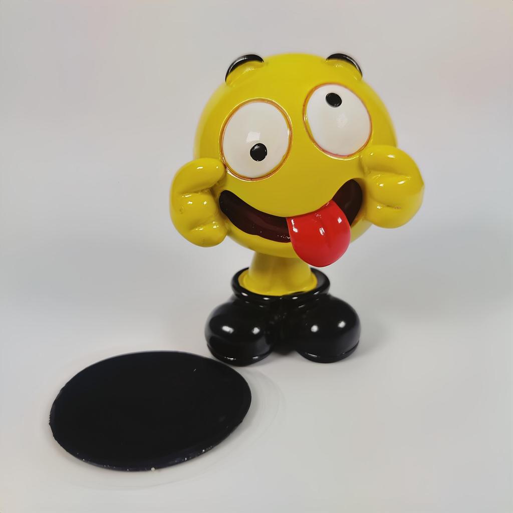 A Creative Fun Car Ornament, A Decorative Piece for The Car Dashboard and Desktop, Unique and Personalized Accessory, Comes with A Black Pad.