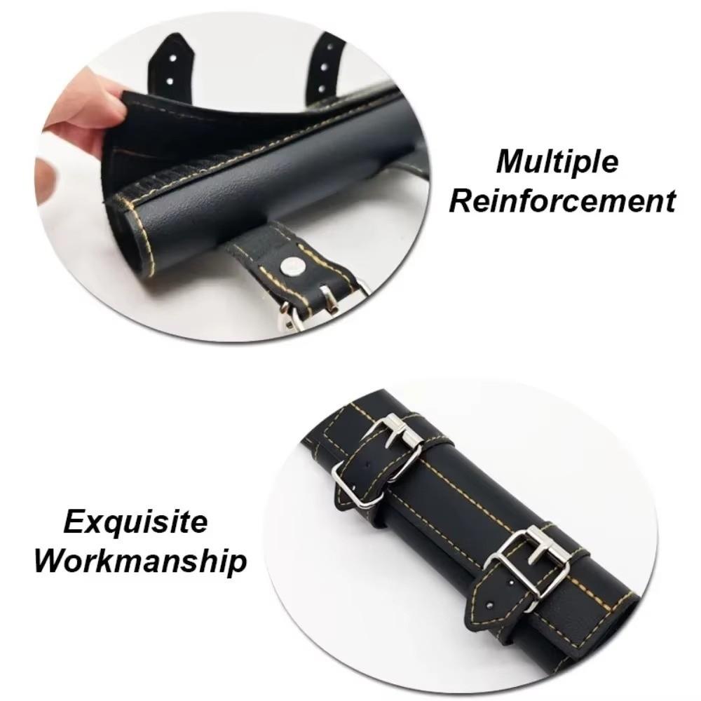 Buckled Loop Samurai Sword Belt Leather Cosplay Sword Waist Strap Costume Role Play