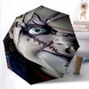 Chucky's Bloody Roses Folding umbrella Umbrella durable Gift printing outdoor