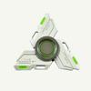 Luminous All-Metal Finger Spinner Set - Long Spin Time & Stress-Relief Toy