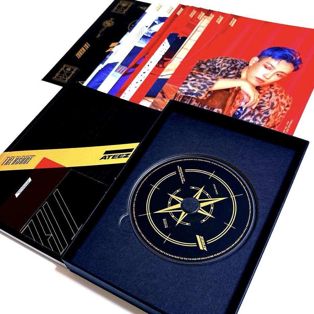 [USED] ATEEZ TREASURE EP.FIN ALL TO ACTION Black